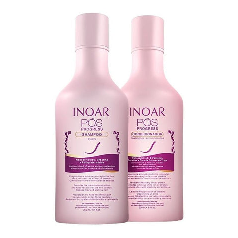 Kit Inoar Post Progress (2 Productos) Champú y Acondicionador