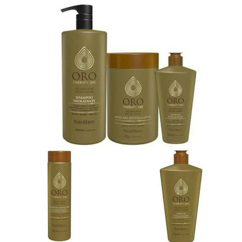 Kit Profesional Oro Therapy + Acondicionador 300ml + Leavein 