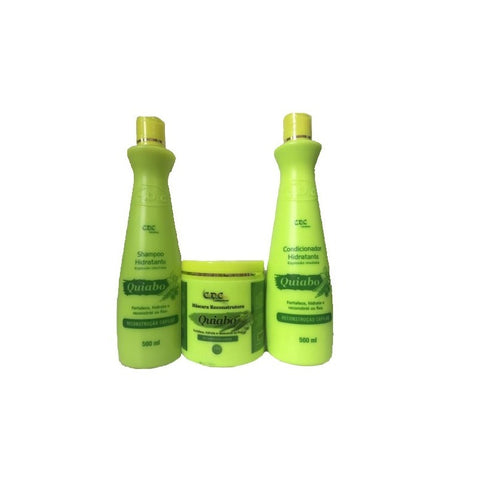 Kit Mantenimiento Reconstrucción Okra Cdc - 3x500ml + Regalo