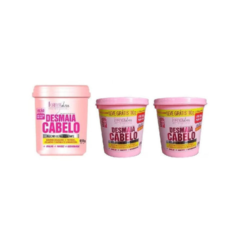 Kit=01 Cabello Débil 950g+02 Cabello Débil 350g 