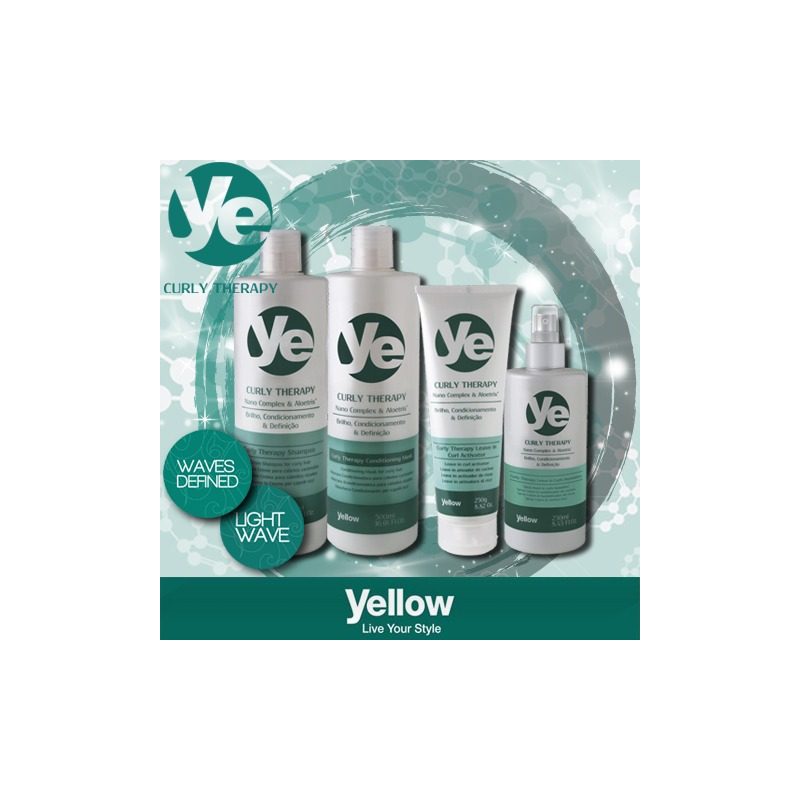 Alfaparf Yellow Curly Therapy kit para cabello rizado