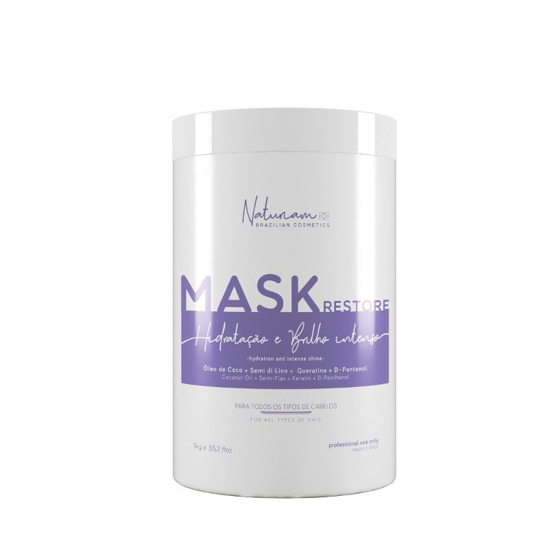 Naturiam Biorestore Mascarilla Hidratación y Brillo Intenso 1kg